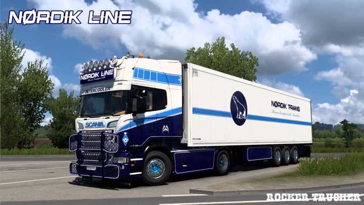 ETS2 – Nordik Line/Nordik Trans Skin Pack V1.0 (1.50)