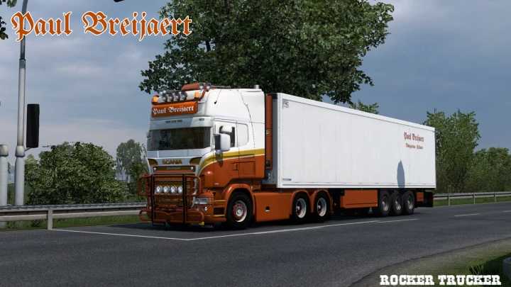 ETS2 – Paul Breijaert Int. Transport Skin Pack V1.0 (1.50)