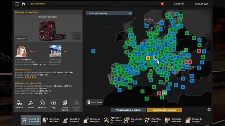 ETS2 – Profile (Savegame) V1.0 (1.50)