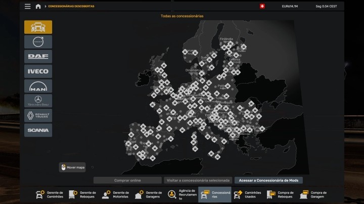 ETS2 – Profile (Savegame) V1.0 (1.50)