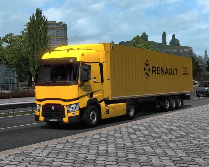 ETS2 – Renault Sport Formula One Team V1.0 (1.50)