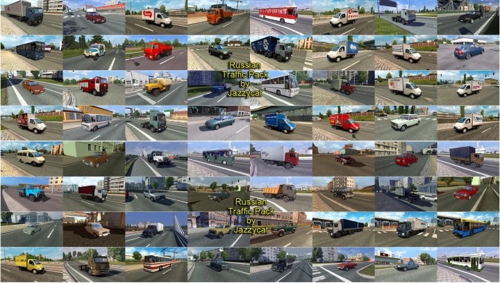 ETS2 – Russian Traffic Pack V4.3.6 (1.50)