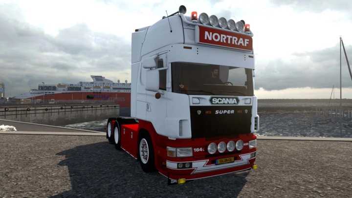ETS2 – Scania 4 Series Taglift Nortraf V1.0 (1.49)