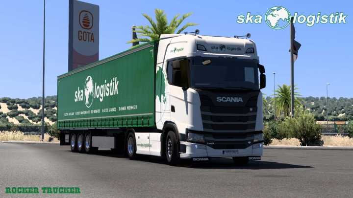 ETS2 – Ska Logistik Skin Pack V1.0 (1.50)