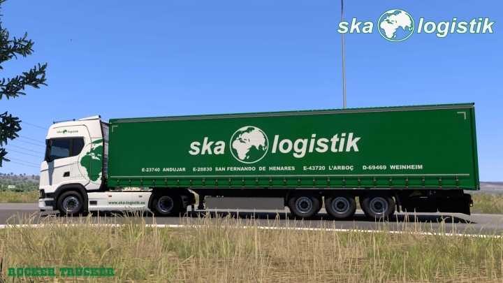 ETS2 – Ska Logistik Skin Pack V1.0 (1.50)