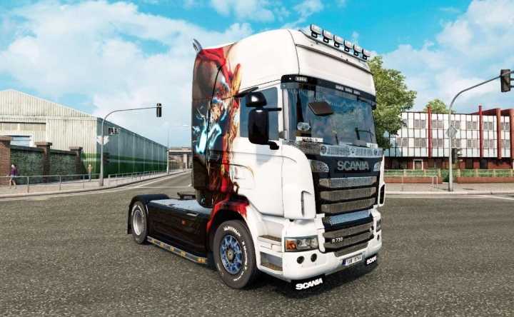 ETS2 – Skin Iron Man For Truck Scania R-Series V1.0 (1.50)