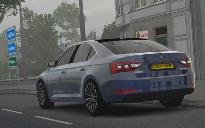 ETS2 – Skoda Superb B8 2017 V4.5 (1.50)