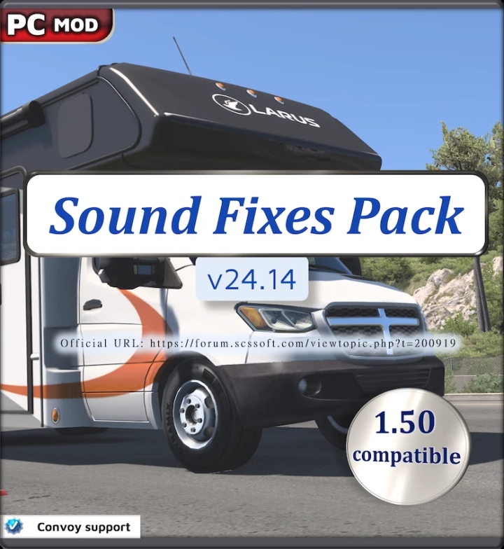 ETS2 – Sound Fixes Pack V24.14 (1.50)