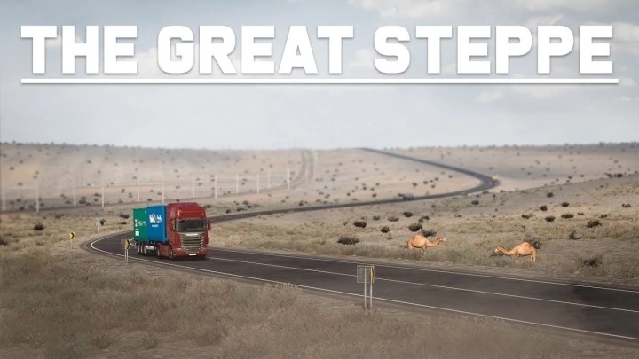 ETS2 – The Great Steppe V1.1.0 (1.50)