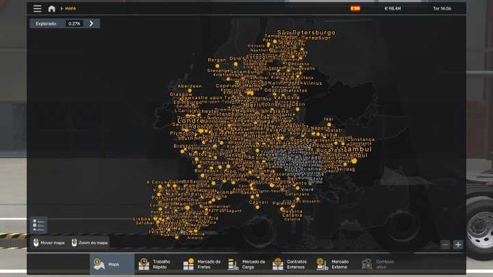 ETS2 – Ultra Zoom Map V1.0 Fix (1.50)