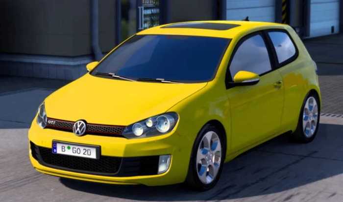 ETS2 – Volkswagen Golf Vi Gti 2014 V1.3 (1.50)