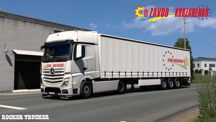ETS2 – Zavod Kobzarenko Skin Pack V1.0 (1.50)