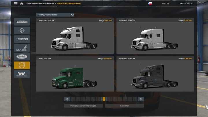 ATS – All Trucks At The Dealer V1.0 (1.50)