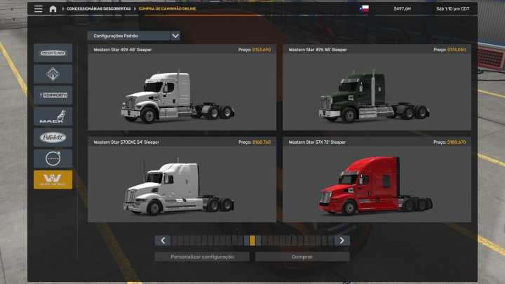 ATS – All Trucks At The Dealer V1.0 (1.50)