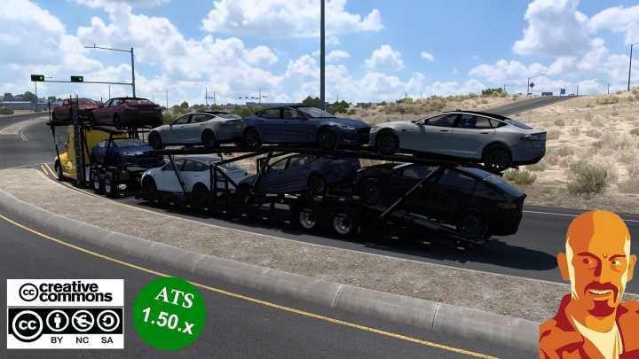 ATS – Cottrell Car Hauler Trailer V1.1 (1.50)