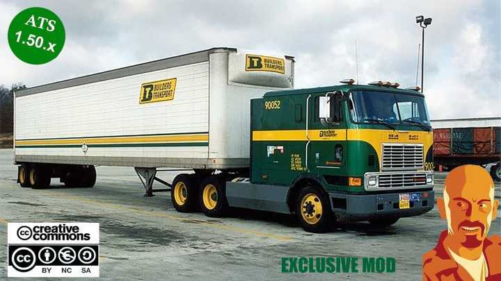 ATS – Exclusive Mod International 9800 Builders Transport + Trailer (1.50)