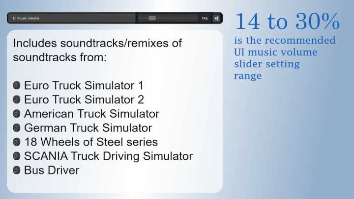 ATS – Menu Music Remixes & Nostalgic Soundtracks V2024Jun02 (1.50)