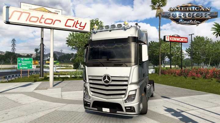 ATS – Mercedes New Actros 2014 V1.2.3 (1.50)