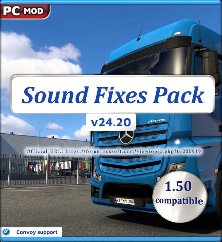 ATS – Sound Fixes Pack V24.20 (1.50)
