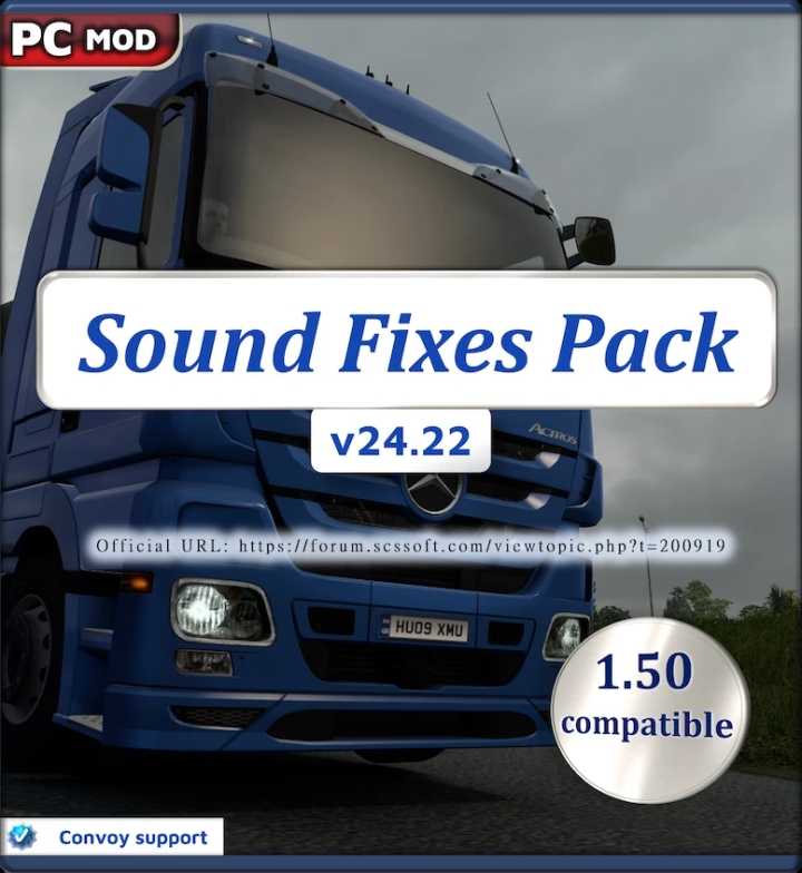 ATS – Sound Fixes Pack V24.22 (1.50)