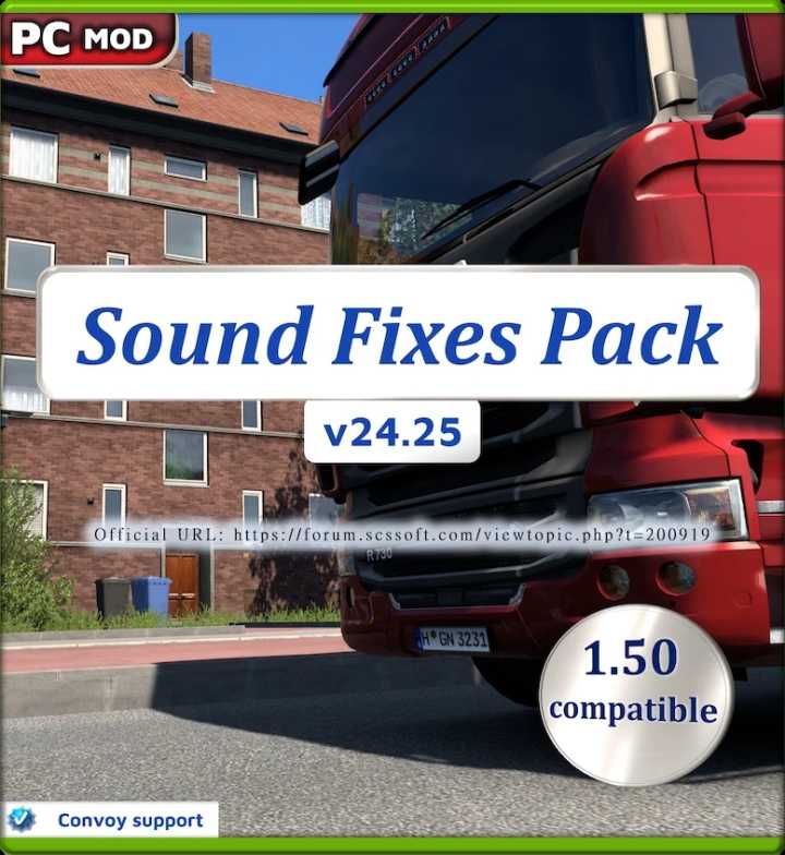 ATS – Sound Fixes Pack V24.25 (1.50)