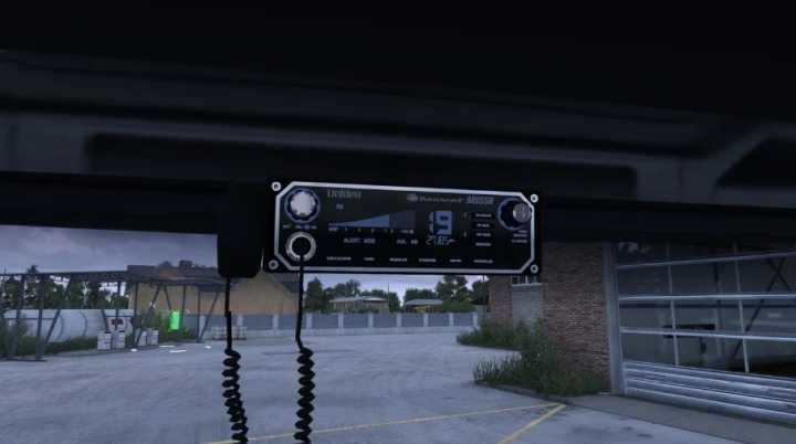 ATS – Uniden Cb Radio Texture For Sisls Cab Accessories V1.0 (1.50)