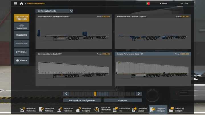 ETS2 – All Trailers Unlocked V1.0 (1.50)