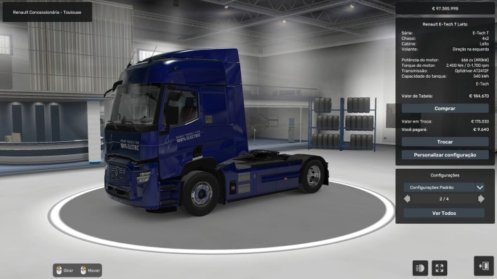 ETS2 – All Trucks At The Dealer V1.0 (1.50)