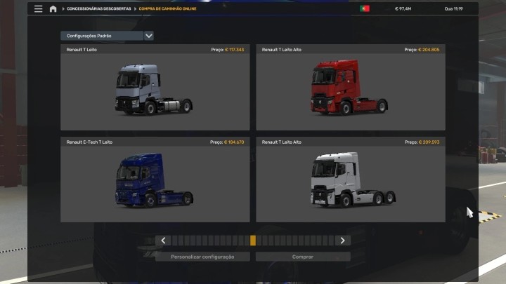 ETS2 – All Trucks At The Dealer V1.0 (1.50)