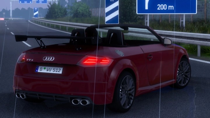 ETS2 – Audi Tts Roadster 2023 V1.2 (1.50)