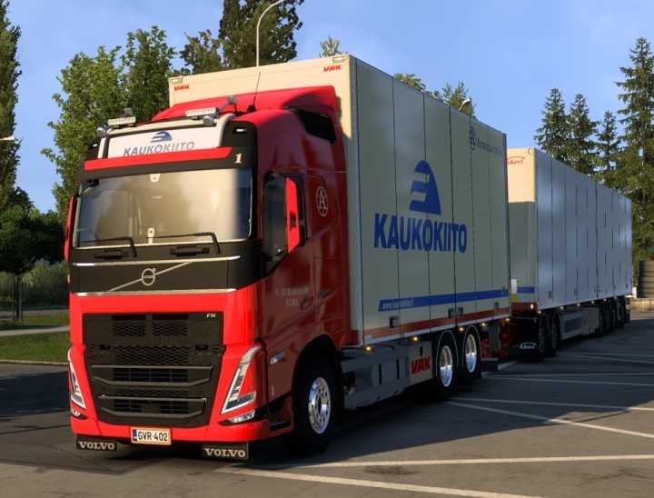 ETS2 – Auramaa Oy Skin Pack V1.0 (1.50)