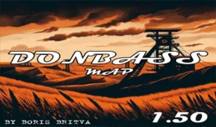 ETS2 – Donbass Map Fixed (1.50)