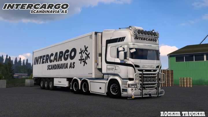 ETS2 – Intercargo Sil Srl Skin Pack V1.0 (1.50)
