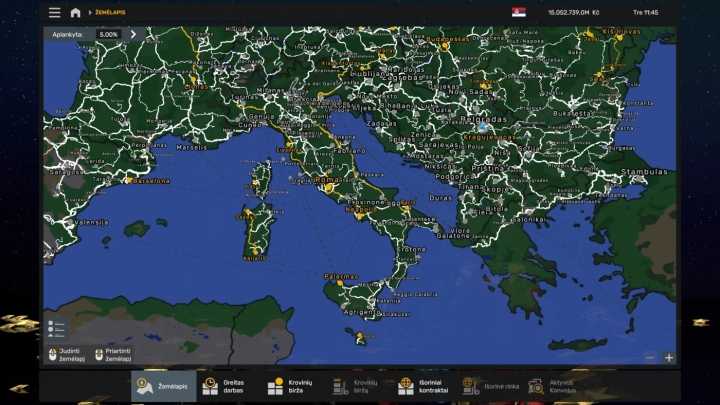 ETS2 – Italy Map Project – Medmap – Itarevamp – Promods | Merge + Rc V1.2 (1.50)