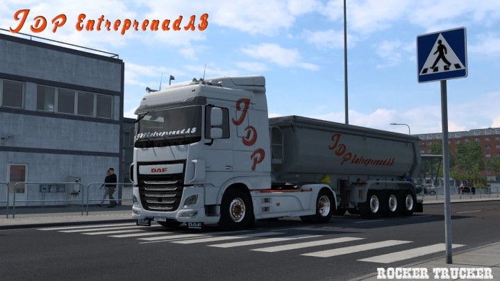 ETS2 – Jdp Entreprenad Ab Skin Pack V1.0 (1.50)