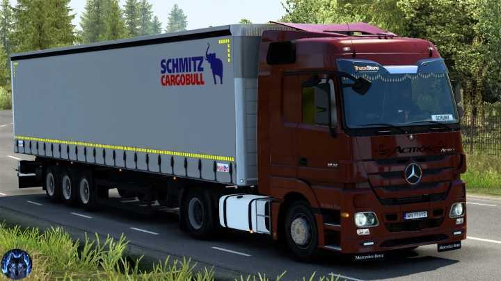 ETS2 – Mercedes Actros Mp3 Reworked V4.5.1 (1.50)