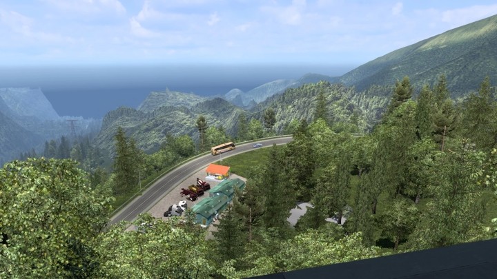 ETS2 – New Map Sitinjau Lauik V13.1 + Isuzu Nkr (1.50)