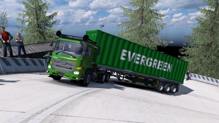 ETS2 – New Map Sitinjau Lauik V13.1 + Isuzu Nkr (1.50)