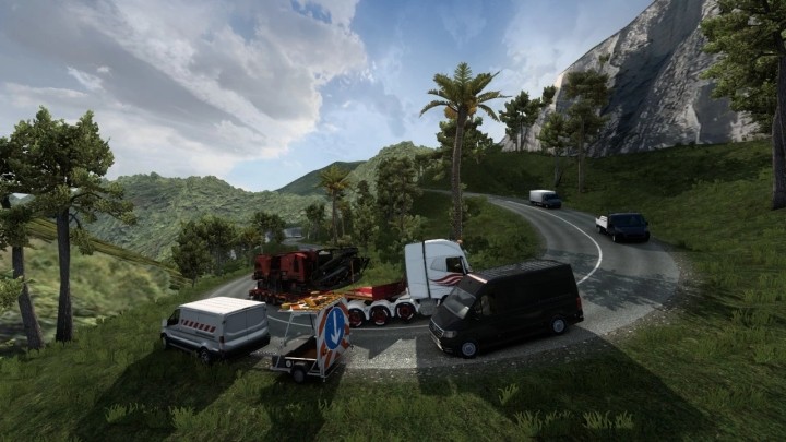 ETS2 – New Map Sitinjau Lauik V13.1 + Isuzu Nkr (1.50)