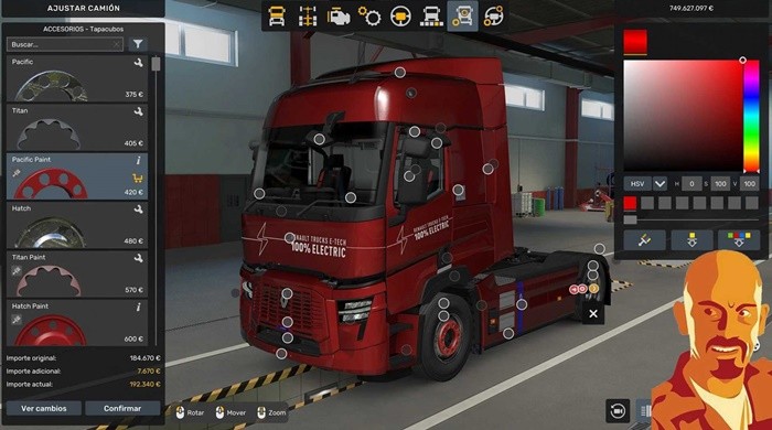 ETS2 – Renault E-Tech Ownable & Improved (1.50)
