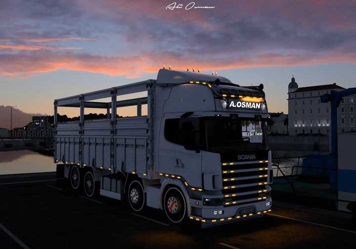 ETS2 – Scania 124L 420 Topline 8X2 V1.0 (1.50)