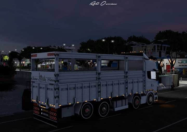 ETS2 – Scania 124L 420 Topline 8X2 V1.0 (1.50)