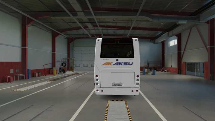 ETS2 – Temsa Safir II Vip Ak Aksu Skin V1.0 (1.50)