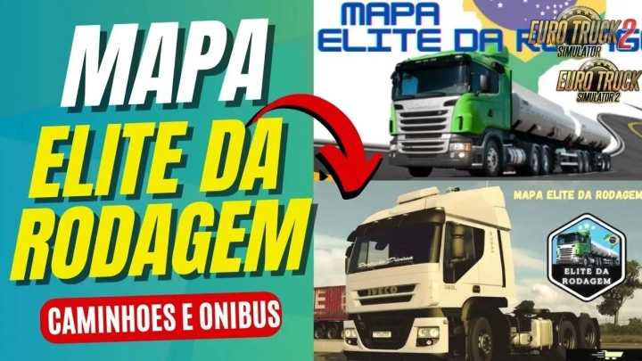 ETS2 – The Elite Road Map V1.4 (1.50)