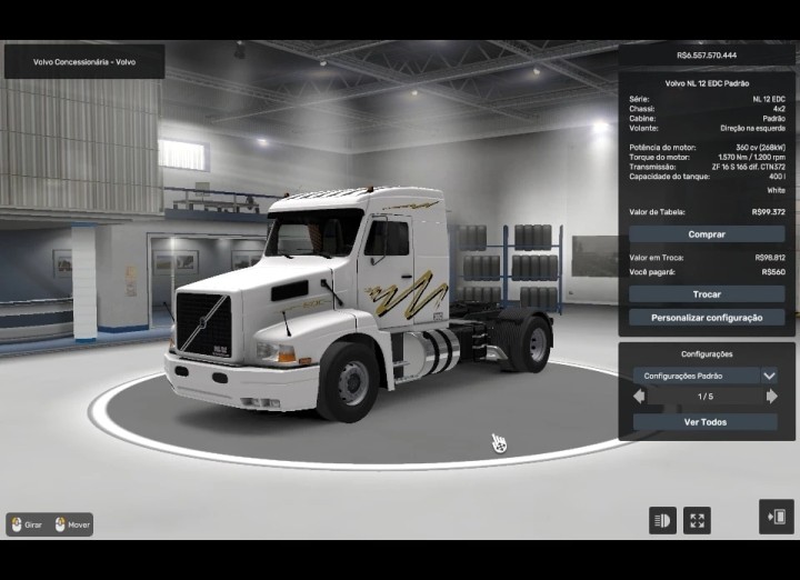 ETS2 – Volvo Nl12 Edc V1.4 (1.50)