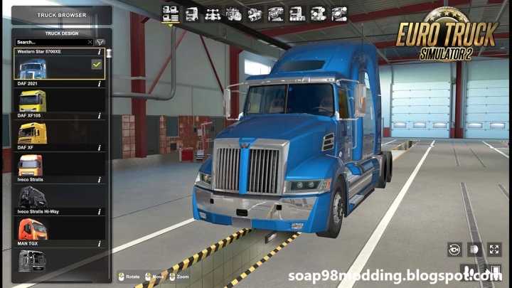 ETS2 – Western Star 5700Xe V1.1.7 (1.50)