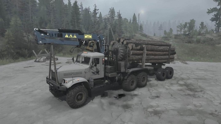 KrAZ-255B Truck V16.08.21 Mudrunner