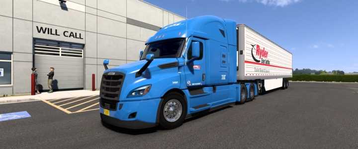 ATS – Cascadia Ptl Skin 72 Rr Cab (1.50)