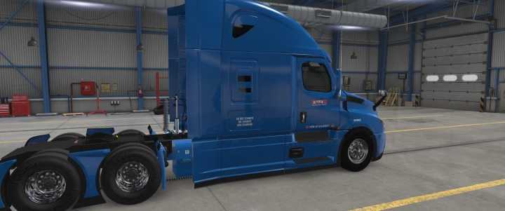 ATS – Cascadia Ptl Skin 72 Rr Cab (1.50)