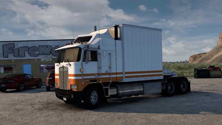 ATS – Kenworth K100-E Drom Addon V1.50 (1.50)